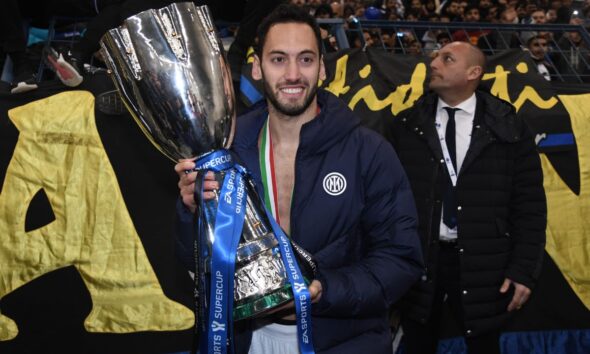 Hakan Calhanoglu Supercoppa Italiana