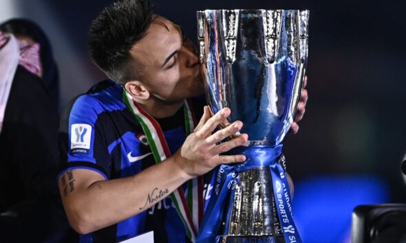 Lautaro Martinez Supercoppa Italiana