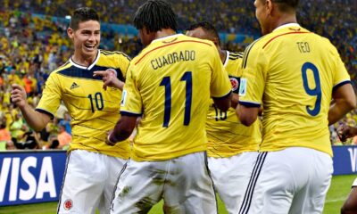 Juan Cuadrado Colombia James Rodriguez