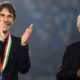 Conte e De Laurentiis alla festa scudetto