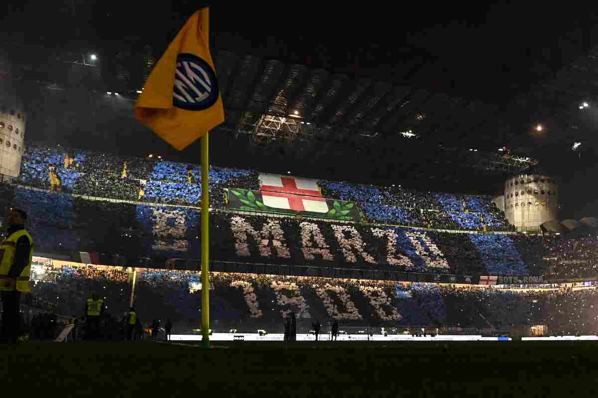 Coreografia della Curva Nord Inter