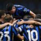 Giocatori dell'Inter che esultano