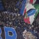 Tifosi Inter festeggiano